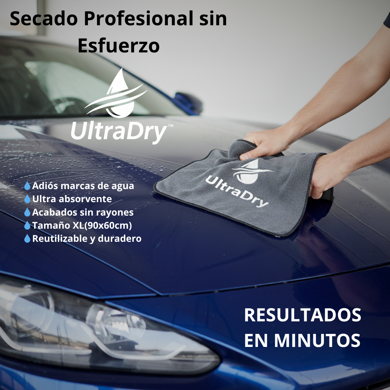 UltraDry: Toalla de secado profesional