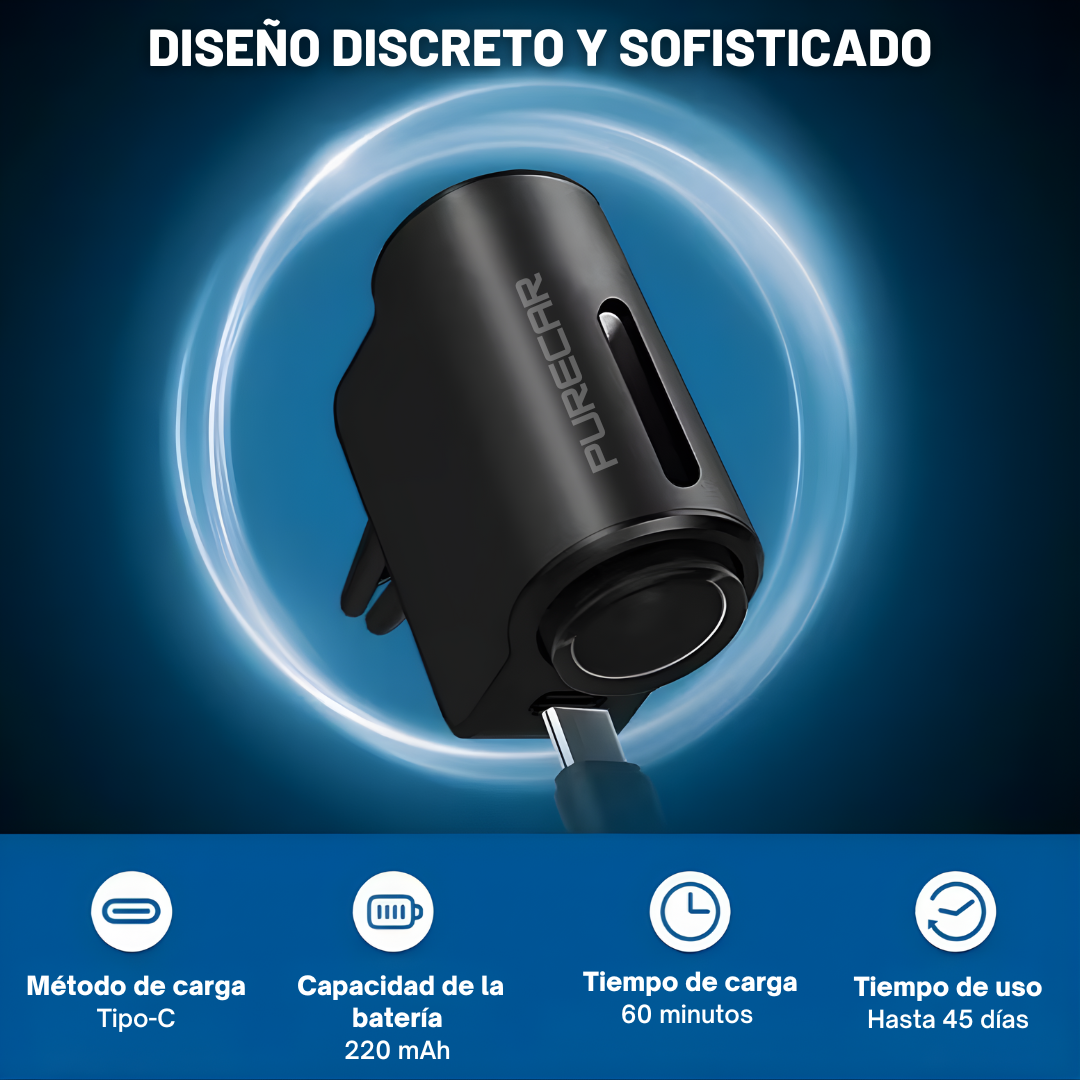 PureCar: Ambientador inteligente para vehículo