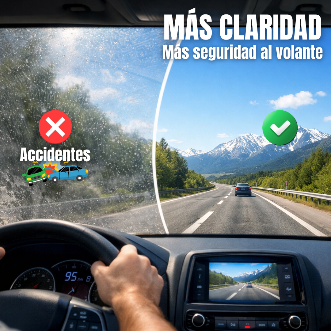 GlassShield: Tabletas ultralimpiadoras efervescentes