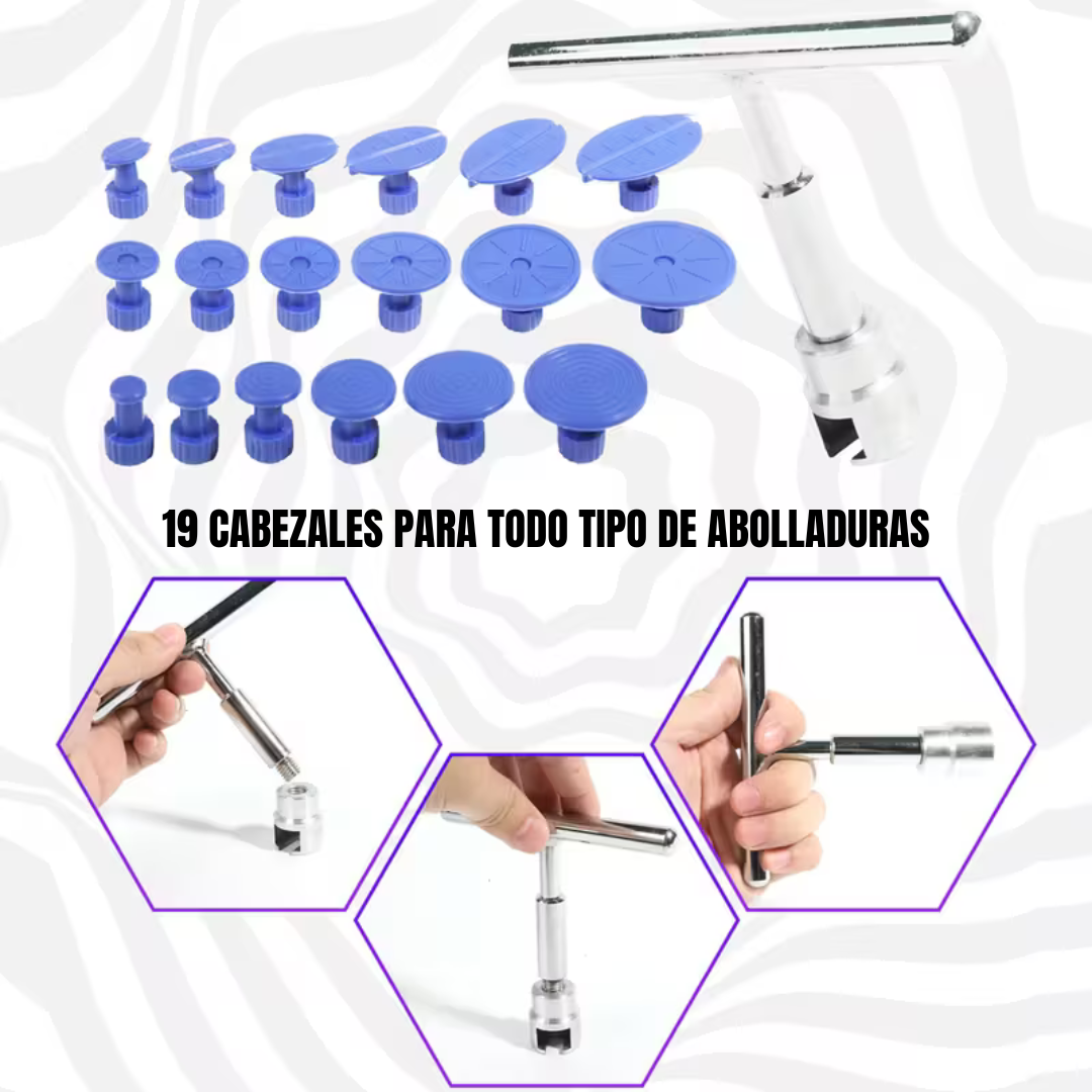 Autofix: Kit Profesional de Reparación de Abolladuras para Coche