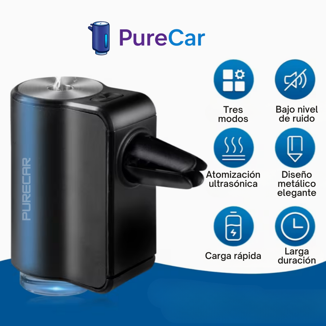 PureCar: Ambientador inteligente para vehículo