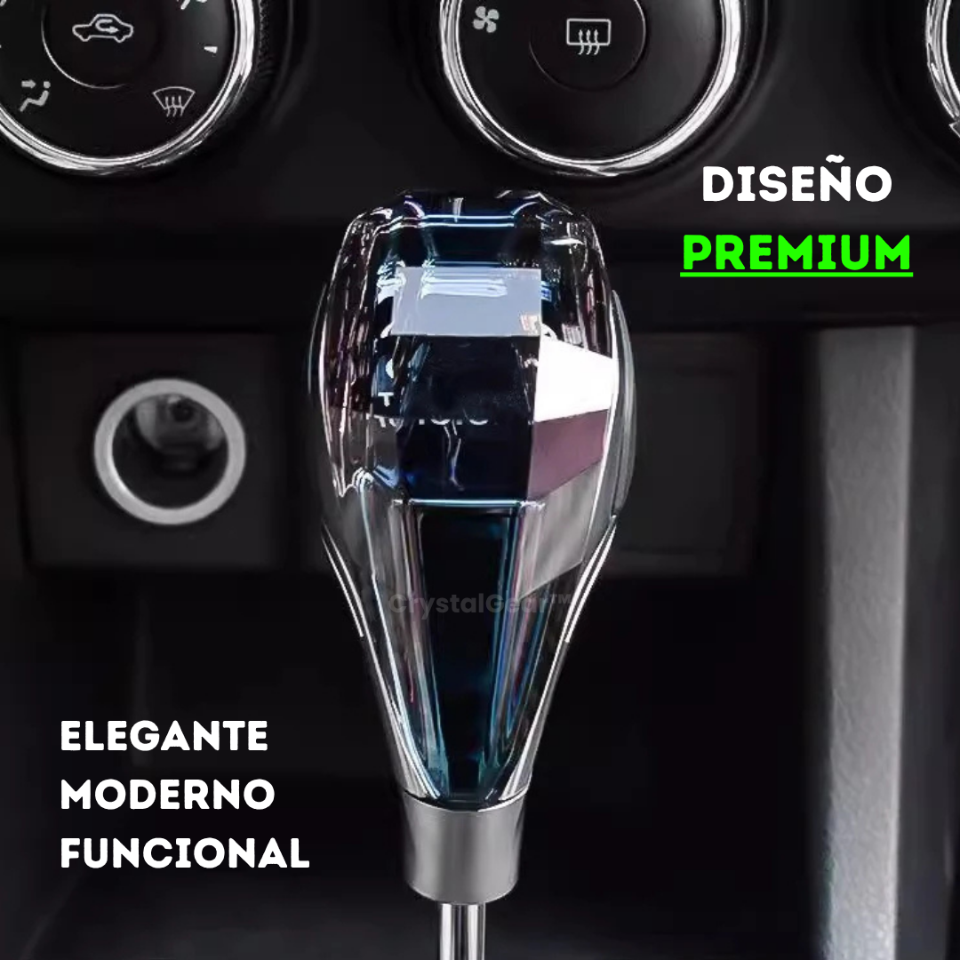 CrystalGear: Pomo de Cristal con Luz RGB