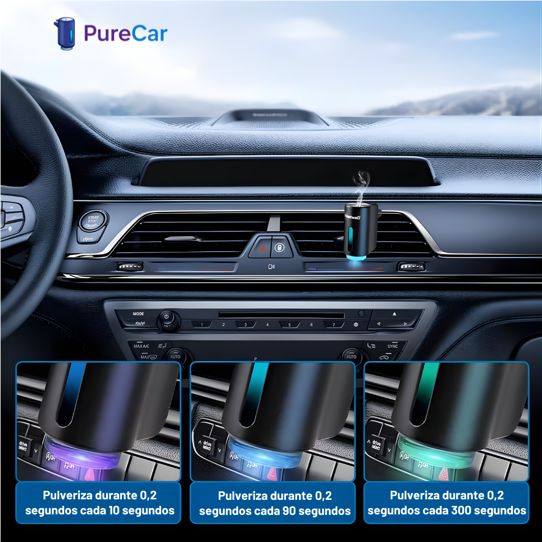 PureCar: Ambientador inteligente para vehículo