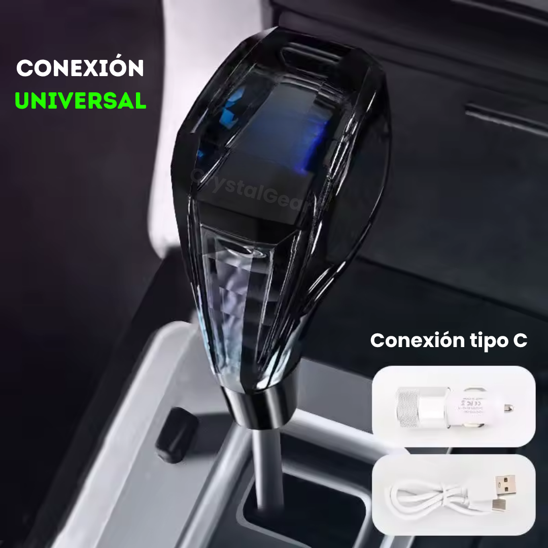 CrystalGear: Pomo de Cristal con Luz RGB