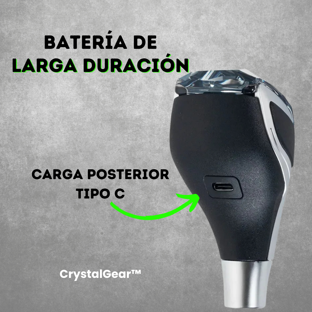 CrystalGear: Pomo de Cristal con Luz RGB