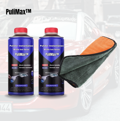 PuliMax | Spray Pulidor Instantáneo para Faros
