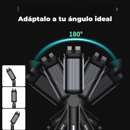 CarSky: Cargador 4 en 1 con proyector