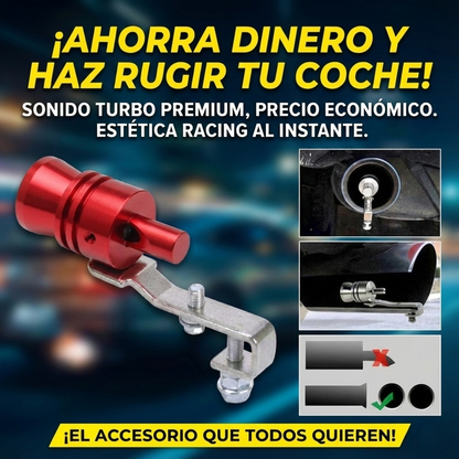 Nitro | Turbo Amplificador de Sonido para Tubo de Escape